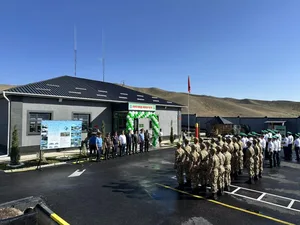 На границе Кыргызстана с Узбекистаном открыли новый пограничный пост