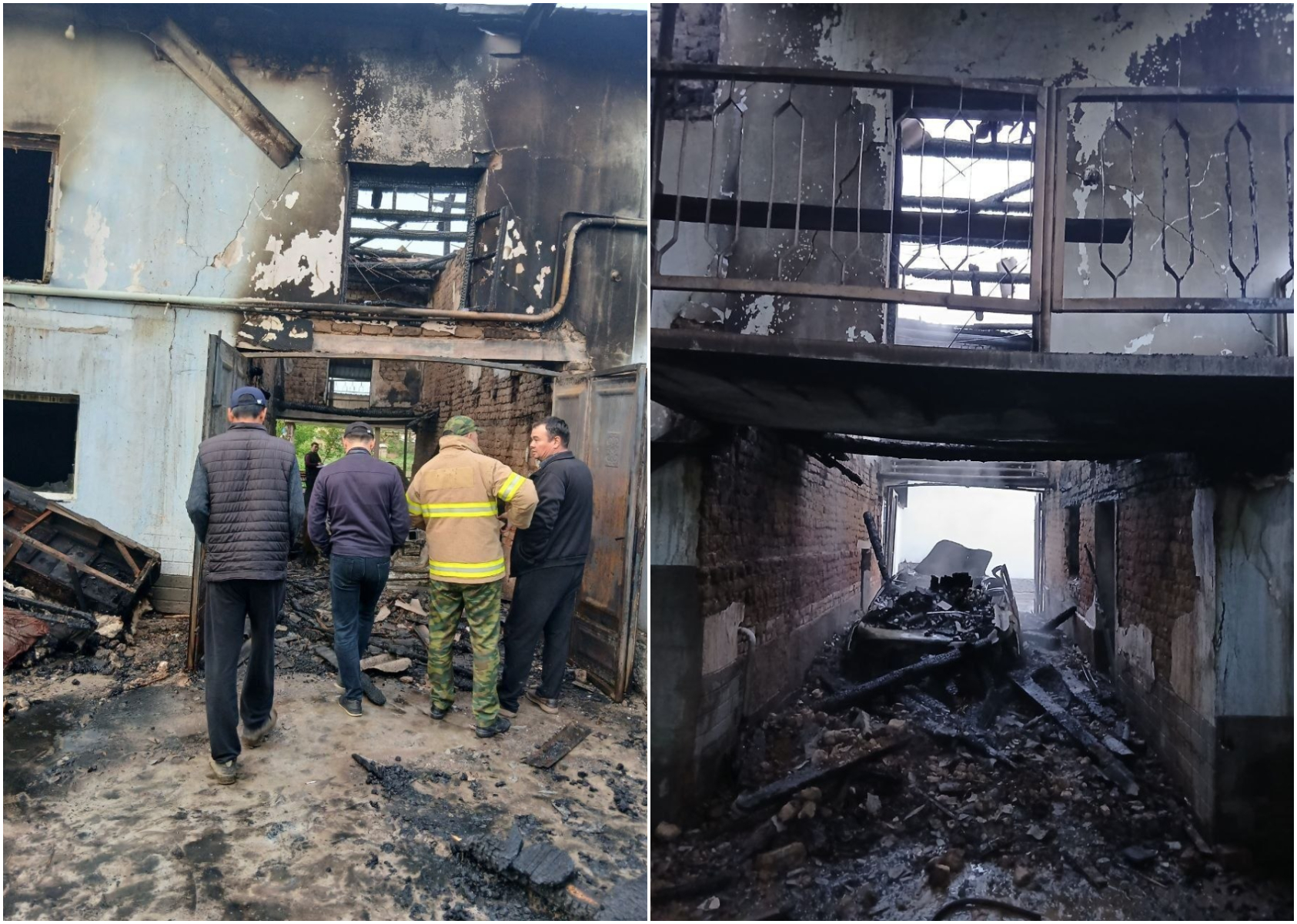 В Уртачирчикском районе при пожаре в доме погибли 4 человека