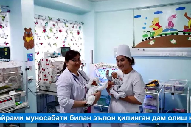 Почти 8,2 тысячи близнецов родились в Узбекистане за полгода