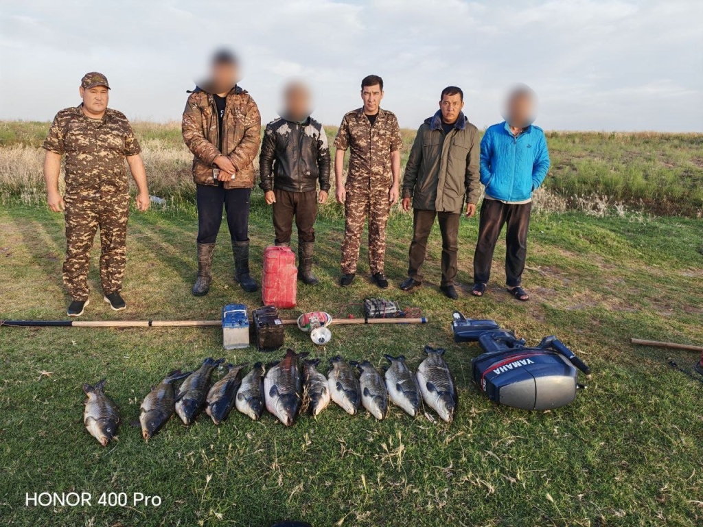В Самаркандской области рыболовы-браконьеры нанесли ущерб природе почти на 2 миллиарда сумов