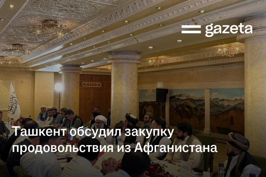 Ташкент обсудил закупку продовольствия из Афганистана