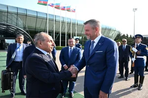 Завершился визит президента Словакии в Азербайджан