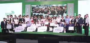 Инновации против отходов, пластика и лесных пожаров. В Самарканде наградили лучшие экостартапы. Видео