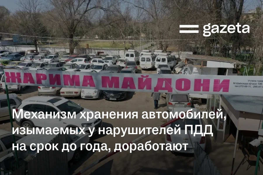 Механизм хранения автомобилей, изымаемых у нарушителей ПДД на срок до года, доработают