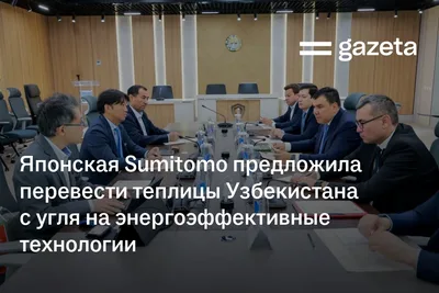 Японская Sumitomo предложила перевести теплицы Узбекистана с угля на энергоэффективное отопление