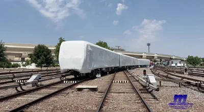 Ташкентский метрополитен получил еще три новых поезда. Видео