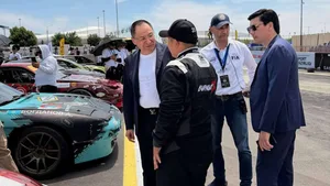 В Ташкенте завершился этап открытого Кубка Центральной Азии по дрифту