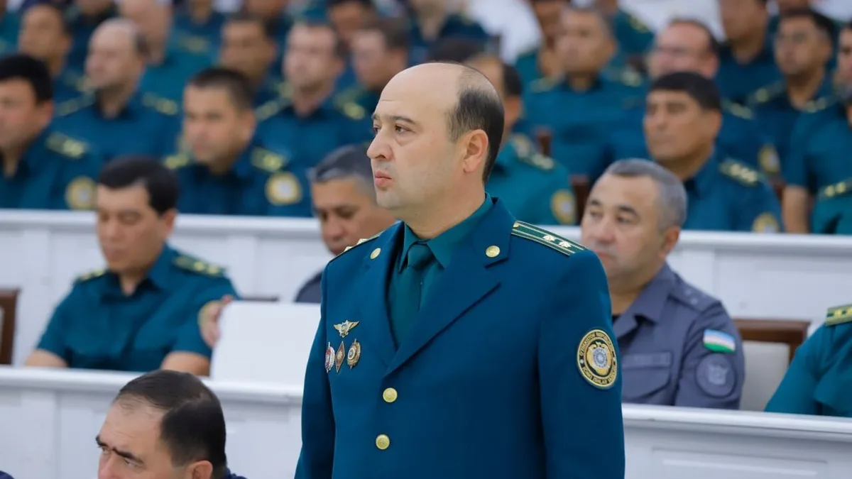 Назначен новый начальник УВД Сурхандарьинской области