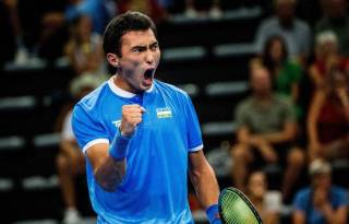 Теннис: Хумоюн Султанов и Сергей Фомин – в полуфинале турнира «President’s Cup»