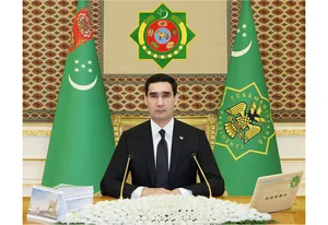 Президент Туркменистана поздравил Президента Ильхама Алиева