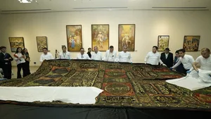 В Ташкенте показали уникальные исламские артефакты, прибывшие из Лондона