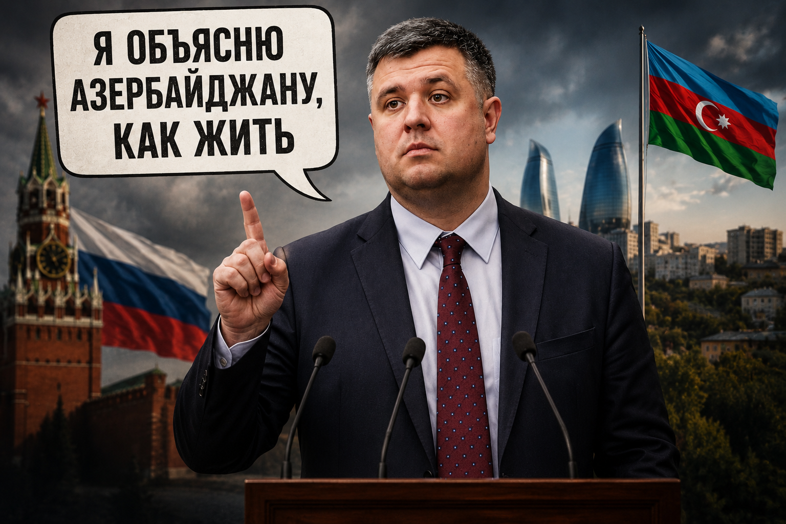 В России взялись учить Азербайджан, как жить. Баку уже 30 лет посылает таких советчиков