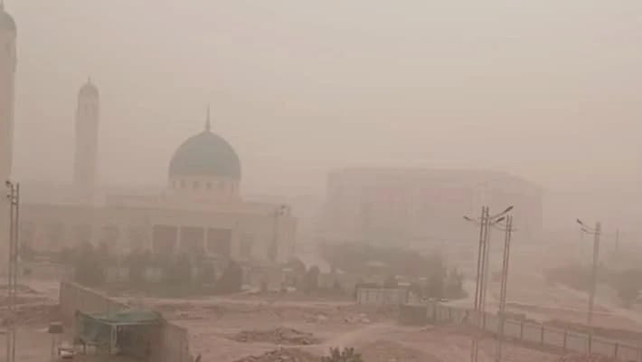 Ташкентцев предупредили о пыльной буре и ухудшении качества воздуха. Видео