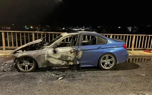 "BMW" avtoyumada yandı