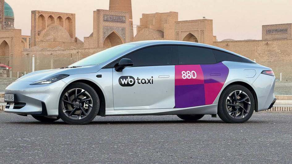 WB Taxi начинает работу в Бухаре Реклама
