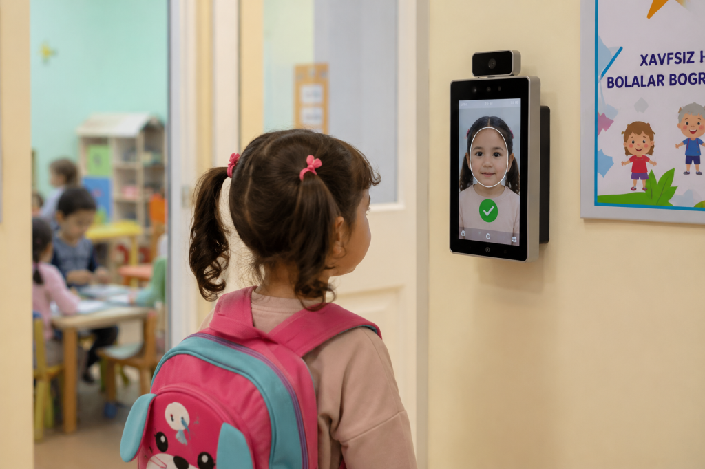 В детских садах Узбекистана введут систему Face ID