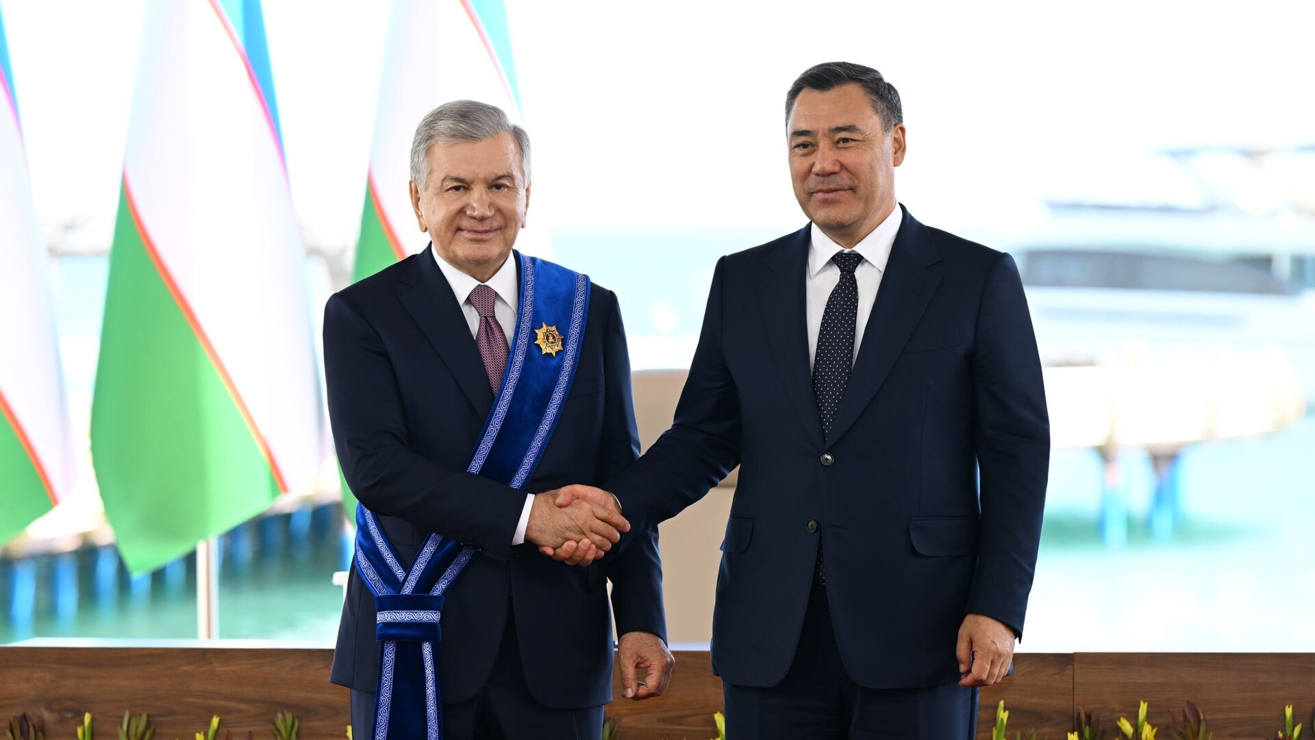 Шавкат Мирзиёев награждён орденом «Манас» I степени