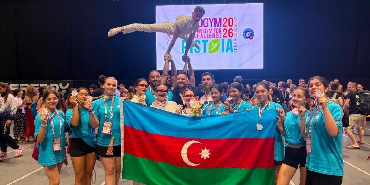 Сборная Азербайджана победила на фестивале European Gym for Life Challenge