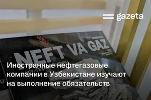 Иностранные нефтегазовые компании в Узбекистане проверяют на выполнение обязательств