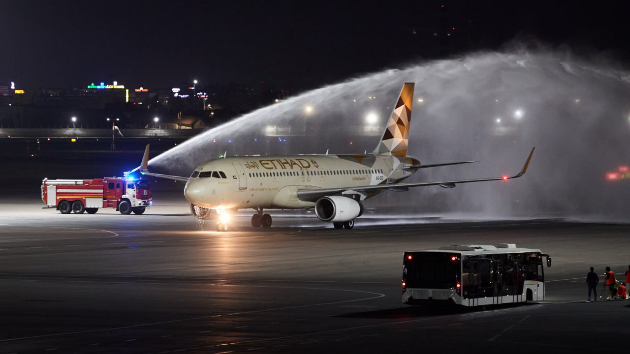 Etihad Airways запустила ежедневные рейсы между Абу-Даби и Ташкентом