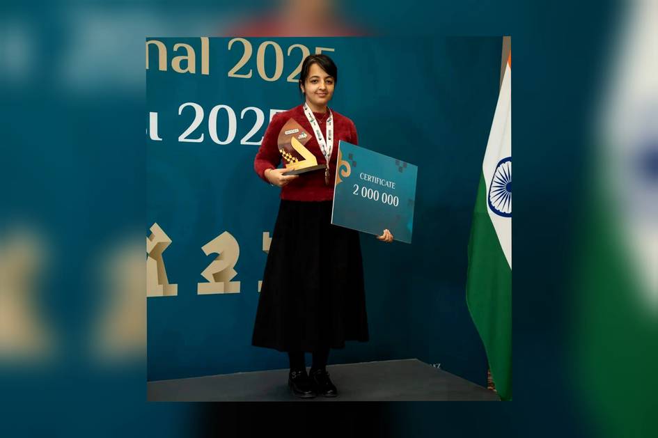 Шахматистка Афруза Хамдамова — чемпионка мира среди девушек до 18 лет Сегодня, 13:50