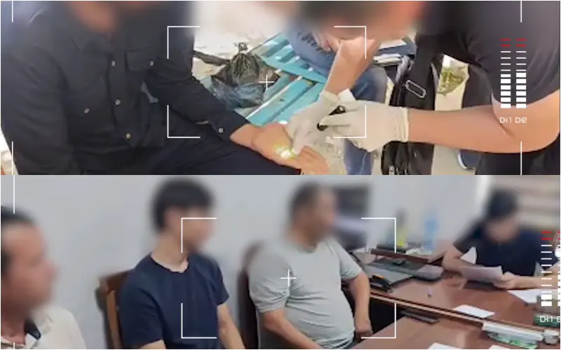 В Кашкадарье задержан мужчина при получении крупной суммы за обещание помочь с приватизацией участка 11:51 / 10.08.2026 11:51 / 10.08.2026 В Кашкадарье задержан мужчина при получении крупной суммы за обещание помочь с приватизацией участка