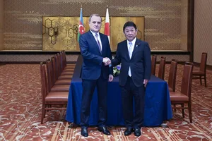 Джейхун Байрамов проинформировал главу МИД Японии о процессе нормализации между Азербайджаном и Арменией (ФОТО)