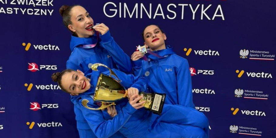 Азербайджанские акробаты стали победителями серии Кубка мира