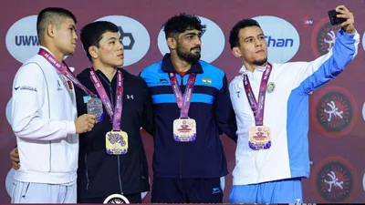 Сборная Узбекистана U23 завершила чемпионат Азии по борьбе с 15 медалями