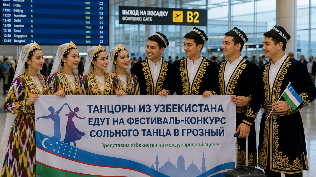 Танцоров из Узбекистана пригласили на фестиваль-конкурс сольного танца в Грозный