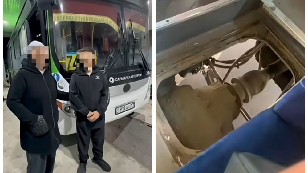 12-летний школьник извинился за свой поступок в автобусе Шымкента