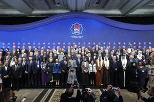 Сахиба Гафарова приняла участие в церемонии открытия 152-й Ассамблеи МПС