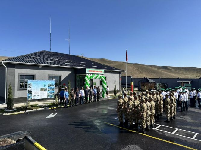 В Баткене открыт новый пограничный пост