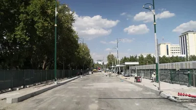 Первый участок BRT на улице Шахрисабз планируют открыть до конца августа. Видео