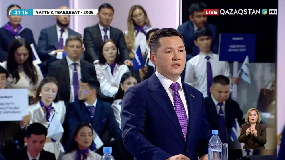 Эксперты высоко оценили выступление кандидата от партии “Әділет“на теледебатах Курултая