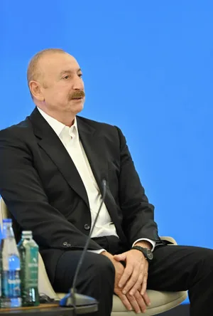 Президент Ильхам Алиев: Развивается многостороннее сотрудничество со странами, расположенными вдоль Среднего коридора