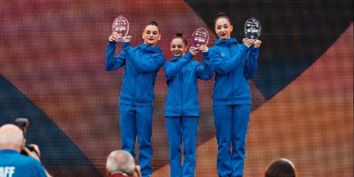 Азербайджанские гимнасты завоевали три золота на Кубке мира и AGF Trophy