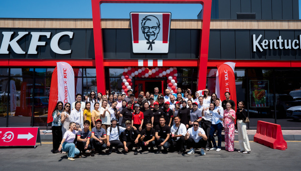 От очередей к заказу за рулем: в Бишкеке открылся 25-й ресторан KFC
