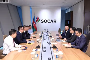 SOCAR обсудила с COOEC сотрудничество в рамках проекта "Абшерон"