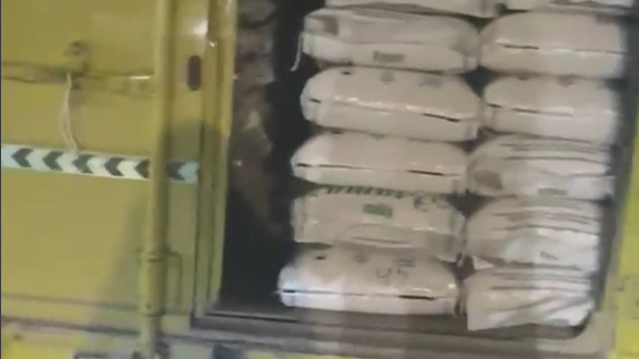 В Кыргызстан не пустили 6 тонн риса из соседней страны (видео)