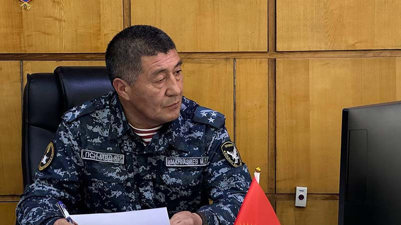 Задержан командир спецполка "Шумкар" МВД Кыргызстана