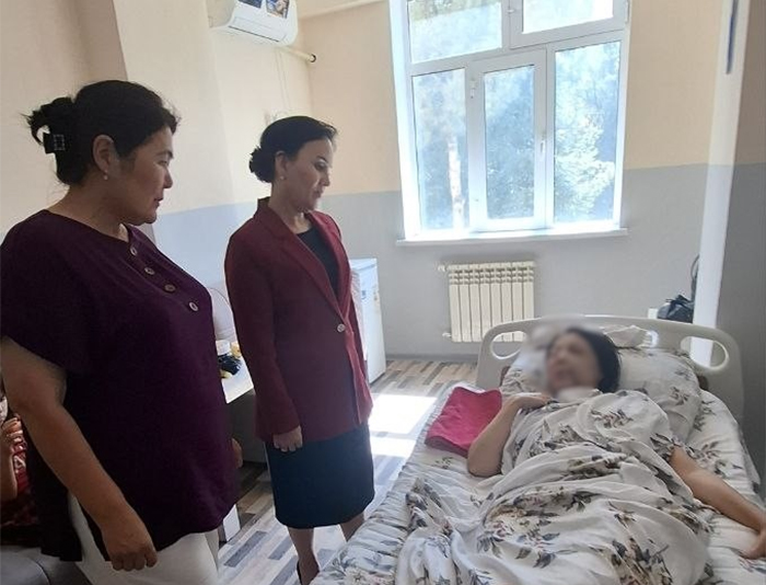 В Кашкадарье объявили в розыск мужчину, избившего жену до реанимации