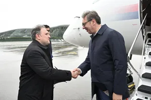 Президент Сербии прибыл с визитом в Азербайджан