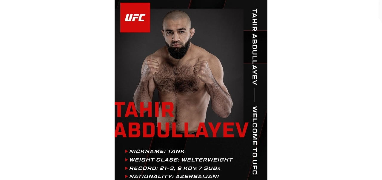 Азербайджанский боец Таир Абдуллаев дебютировал в UFC с победы