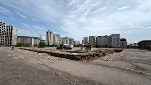 Минстрой остановил строительство общежития на территории университета «Манас»