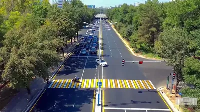 В Чиланзаре изменили схему движения на Актепа