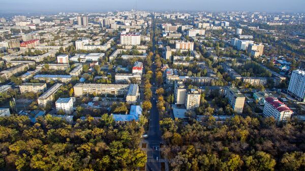 Мэрия показала обновленные фасады зданий в центре Бишкека — фото