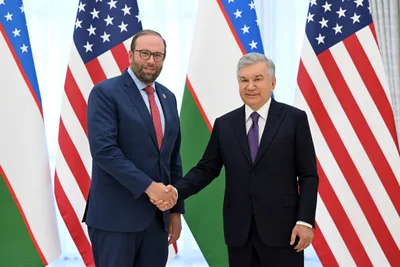 Президент Шавкат Мирзиёев принял делегацию Палаты представителей Конгресса США 12:43 / 25.08.2026 12:43 / 25.08.2026 Президент Шавкат Мирзиёев принял делегацию Палаты представителей Конгресса США