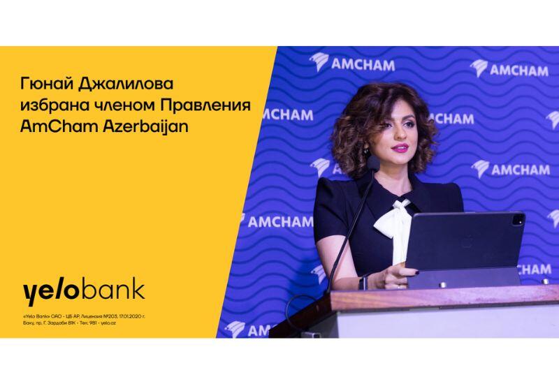 Гюнай Джалилова избрана членом Правления AmCham Azerbaijan