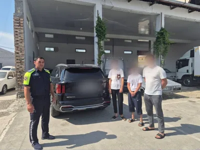 В Фергане школьник устроил ДТП на отцовском авто. Видео